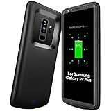 Samsung Galaxy S9 Plus Battery Case, Newdery 5200mAh Rechargeable Extended Charging Case with Fast Charging and Soft Edge for Galaxy S9+ Plus (6.2