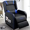 VITESSE VIT Gaming Recliner Chair Racing Style Single PU Leather Sofa Modern Living Room Recliners Ergonomic Comfortable…
