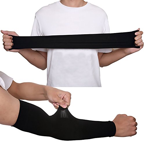 image for Finrray UV Protection Cooling Arm Sleeves Sun Sleeves Arm Cover for Wo