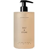 Salt & Stone Body Wash with Antioxidants for Deep Moisture | For Women & Men, Sulfate, Paraben, & Dye Free, Leaving Skin Soft and Hydrated - 15.2 fl oz