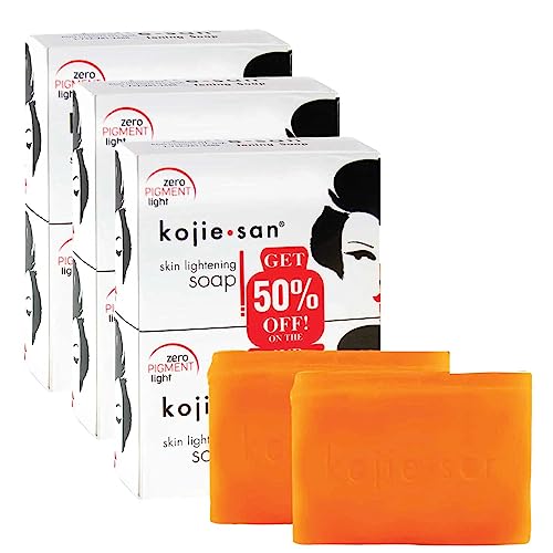 Kojie San Skin Brightening Soap Original Kojic Acid Soap for Dark Spots, Hyperpigmentation