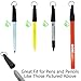 2 Pack - Retractable Pen Holder (Marker & Carpenter Pencil Compatible) 
