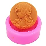 Girl Head 1001 Craft Art Silicone Soap mold Craft Molds DIY Handmade soap molds