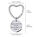 Mtlee 2 Pack Good Friends Keychain Not Sisters by Blood But Sisters by Heart Key Chain Friendship Gift
