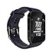 eGenPlus Accessory Bands for Garmin Forerunner 35 Watch, Classic Silicone Accessory Bands for Garmin Forerunner 35 Watch,Black Purple Red Teal Navy