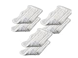 Oalas Microfiber Professional Replacement Cleaning Pads for Shark Steam Euro-Pro Mop (Set of 6)