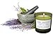 Scentsational THE MARKET Revitalizing Aromatherapy Essential Oil Scented Soy Candle (Crushed Lavender)thumb 1