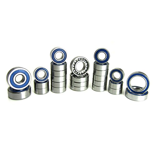 Axial SCX10 II Precision Bearing Kit (26) Blue Rubber Sealed