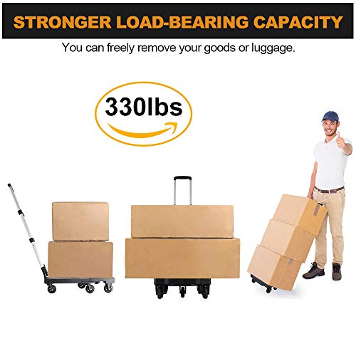 4 Pansonite+Capacity+Portable+Aluminum+Shopping