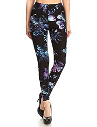 dama Ultra suave Popular mejor impreso moda Leggings BAT12