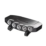 Gorgebuy 5 LED Lamp Clip On the Hat Hands-free Cap