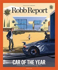Robb Report Magazine (February, 2018) Car of the Year Cover at Amazon