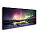 S01850 Wall Art HD Printed Aurora Borealis Painting on Canvas Printing Decoration Room Canvas Prints for Home Decor