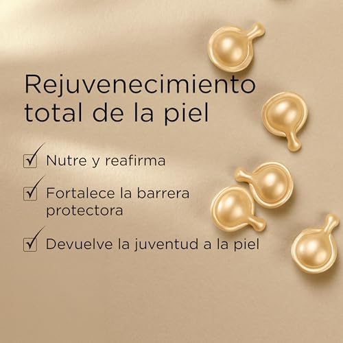 - Cápsulas Avançadas de Sérum de Ceramida, com Óleo Tsubaki, Triplo Efeito Anti-Idade, Rejuvenesce, Repara, Hidrata e Desfoca Rugas, Dose Única, Aplicar 1 por Dia, 90 cápsulas