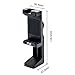 Cell Phone Tripod Mount Adapter Smartphone Tripod Holder Clip Clamp with LED Light & Microphone Shoe Mount and Bubble Level for Cell Phone Smartphone Used on Tripod Monopod and More