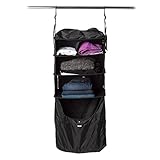 Portable Shelving Luggage Insert, Rise Gear (Black)