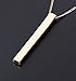 JYJ Layered Long Necklaces for Women Girls Multilayer Hammered Bar Pendant Necklace Lariat Choker Necklace Strands Bar Pendants (Gold)