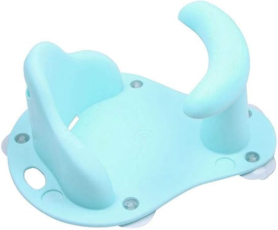 Hamkaw Seggiolino Di Sicurezza Per Vasca Da Bagno Safety Chair Sedia Da Doccia Per Bambini Con Schienale Supporto E Ventose Per Stabilita Anello Con Seduta In Gomma Antiscivolo Per Bagnetto Neonato Vaschette E Riduttori Seggiolino Per Vasca Da Bagno Per Bambini