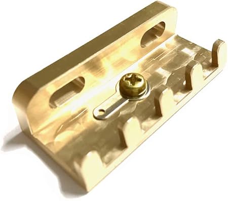 ブラス製 ファットタイプ トレモロクロー スプリングハンガー Adjustable フロイドローズやストラトのトレモロに最適 CTSC-2