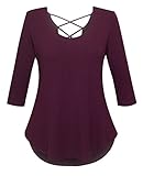 Women's Cutout Back Plus Size Top