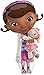Jeckaroonie Balloons 11 pc Doc McStuffins Happy Birthday Balloon Bouquet Party Disney Doctor Girl Vet