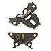 ODETOJOY 1Pc Antique Bronze Butterfly Cabinet Latches Hasp Pad Lock Clasp for Jewelry Wooden Box Case Chest Retro Vintage Decorative Mini Latch for Toolbox Gift Box Suitcase with Screws (Bronze)