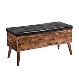 HOOBRO Storage Bench, Flip Top Entryway Bench Seat
