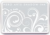 Hero Arts Rubber Stamps Soft Granite Shadow Ink Stamp Pad