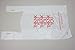 Plastic Bag- 1000 bags/cs - 'Thank You' White T Shirt Bag 11.5