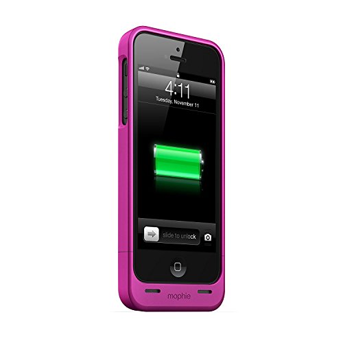 Mophie 1,500mAh Juice Pack Helium Battery Case for Apple iPhone 5 / 5S / SE - Pink (Certified Refurbished)