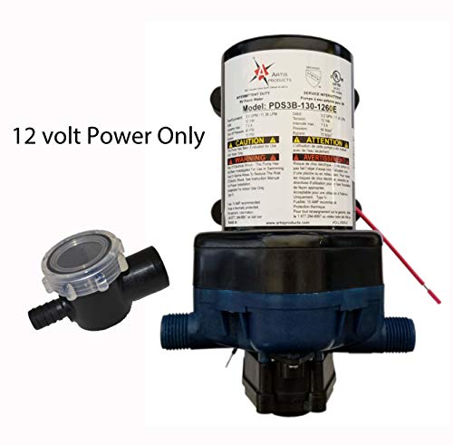 Class A Customs 13 Gallon Water Tank & Plumbing Kit & WFCO 12 Volt Pump T-1300-BPK-12WFCO - Thumbnail 6