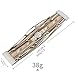 Jeilwiy Leather Wrap Bracelet Braided Cuff Bangle Tube Bracelet Charm Beads Boho Jewelry for Women, Lady, Wife, Teens Girl