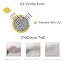 Frosted Window Film,Privacy Static Cling Glass Door Film,Removable Stained Glass Anti UV Window Cling for Bathroom,Office,Meeting Room,Bedroom Security and Decoration,17.5 inches by 78.7 inches