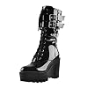 Yolkomo-Womens-Ankle-Calf-High-Zip-Up-Cool-Boots