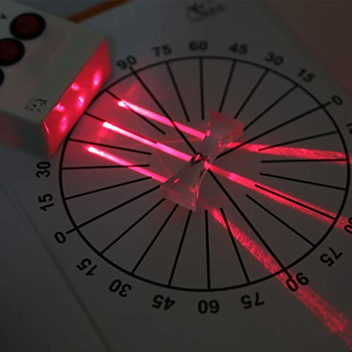 Optical Concave Convex Lens Prism Set Physical Optical Kit Laboratory Equipment