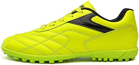 Boy's Football Boots,Indoor Outdoor Professional Soccer Shoes,Competition/Training Sneaker -Soft Ground Comfortable Fit Flexible -Astroturf,Turf