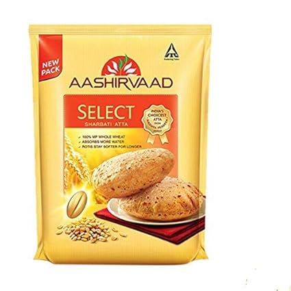 Aashirvaad Select Premium Sharbati Atta, 5kg