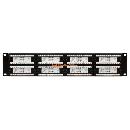 Cmple Cat6 Panel 110 Type 48 Port (568A/B Compatible)