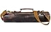 Leather Knife Roll Storage Bag | Elastic and Expandable 10 Pockets | Adjustable/Detachable Shoulder Strap | Travel-Friendly Chef Knife Case Roll By Aaron Leather (Walnut (Brown Lining), Leather)