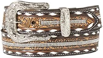 Angel Ranch Ladies Leather Belt 1 1/2 display picture 1