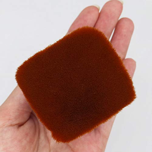 Luckycivia 3D High Density Square Makeup Brush, Professional Body Makeup Kabuki Brush, 3D Flat Foundation Brush for Liquid Foundation Powder Cream Lotion Contour - Thumbnail 6