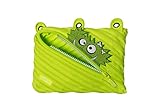 ZIPIT Talking Monstar 3-Ring Pencil Case, Lime