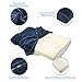 ESSORT Memory Foam Pillow, Deep Sleeping Orthopedic Magnetic Pillow, Ergonomic Cervical Pillow for Neck Pain, Periarthritis of The Shoulder, Eco-Friendly Durable, Size (23.6x13x4.3in) Royal Blue