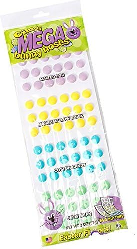 Bunny Nose Mega Candy Button (One Pack of 144 buttons)