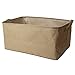 OrganizerLogic Storage Bins - 22” x 15” x 10” Toy Box - Extra Large Storage Basket for Organizing Laundry, Clothes, Blankets, Pillows, Kitchen, Baby, Kids Room, Toys Bin- Jute Storage Baskets
