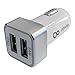 Lightning Fast Car Charger - For Apple iPhone/iPad/iPod/Samsung/Galaxy/Nexus/Nokia/Sony/LG/Motorola/Kindle/HTC/MP3 Player Android - Best New Universal - Super Small Size, Quick Charge