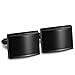 Jstyle Jewelry Stainless Steel Cufflinks for Men Unique Business Wedding Black White