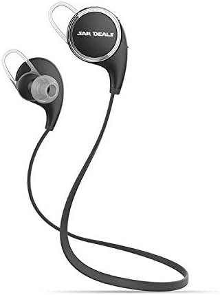 Bluetooth Headphone Qy8 V4.1 for Music and Gaming Headset, Sweatproof Running Earbuds with Great Sound Quality Headset, Ideal for Jogging,built-in Mic/apt-x for Iphones and Smartphones.