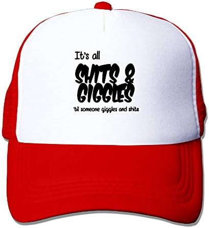 Itâ€™s All Shits And Giggles Til Someone Giggles Fashion Hats For Men Adjustable For Womens