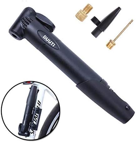 Mini Bike Pump,Portable Cycle Frame Pump,3IN1 Hand Inflator High-Pressure Mountain,Road, Bicycle Tire Pump Kit with Free Ball Gas Needle …